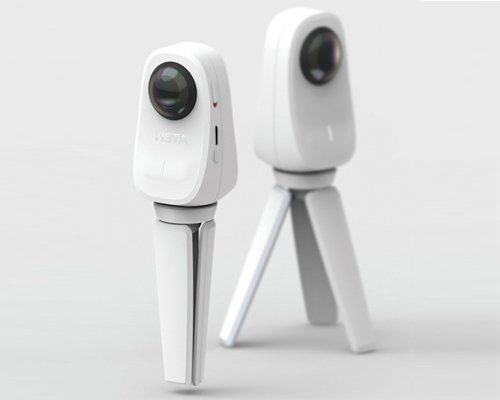 VISTA by tyson mai is a picturesque 360º handheld camera