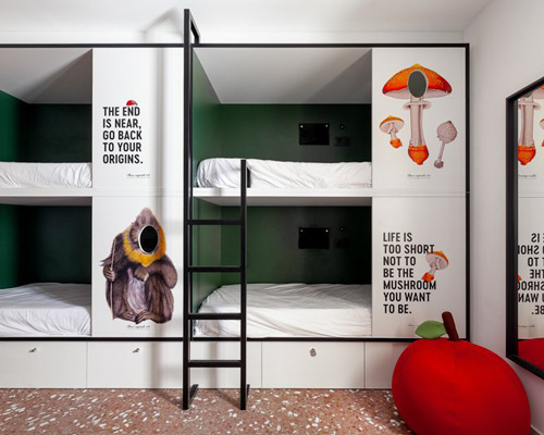 welcome to the end of the world: wanna one's unique hostel in the center of madrid