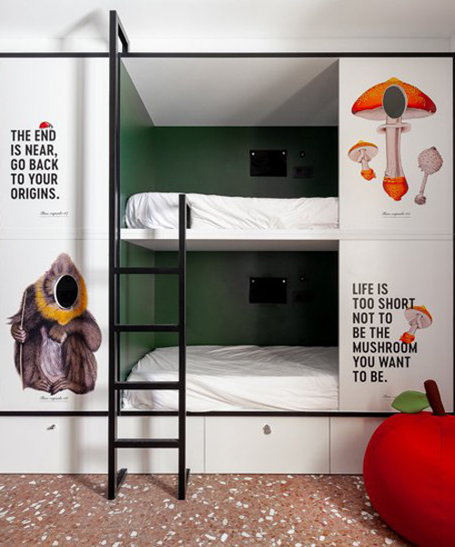 welcome to the end of the world: wanna one's unique hostel in the center of madrid