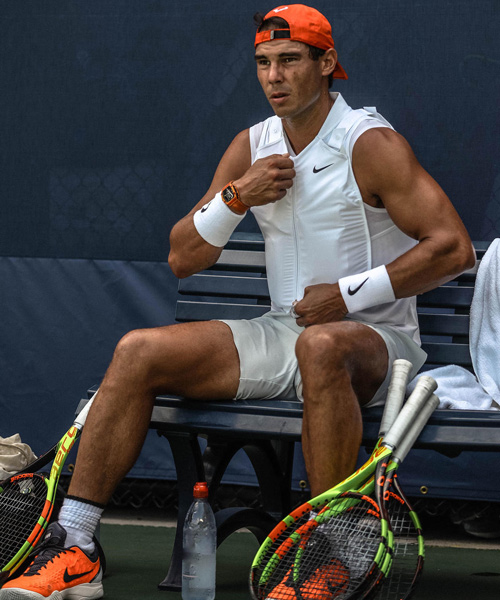 how NIKE's cooling vest is helping rafael nadal at the US open