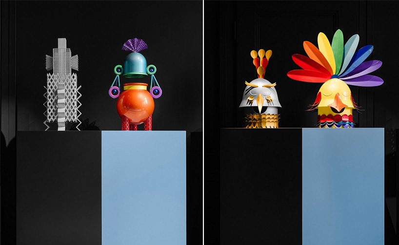 altreforme's whimsical objects share the same production method as a ferrari aluminum body
