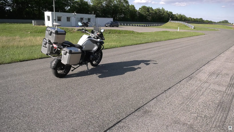 BMW reveals self-driving motorcycle that could save users lives