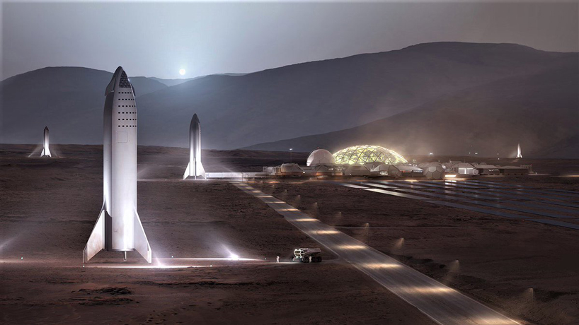 elon musk gives an overview of the basic vision of spaceX mars