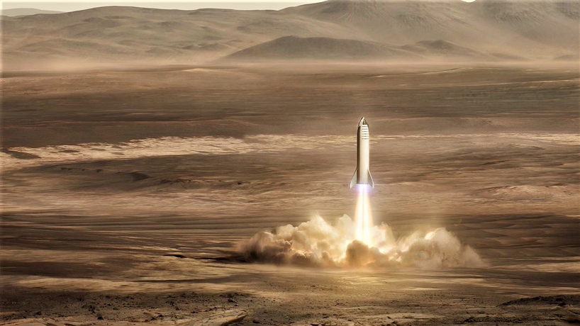 elon musk gives an overview of the basic vision of spaceX mars