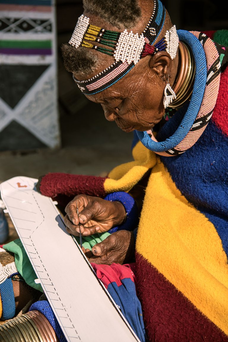 BMW and south african artist Esther Mahlangu catapult ndebele art to