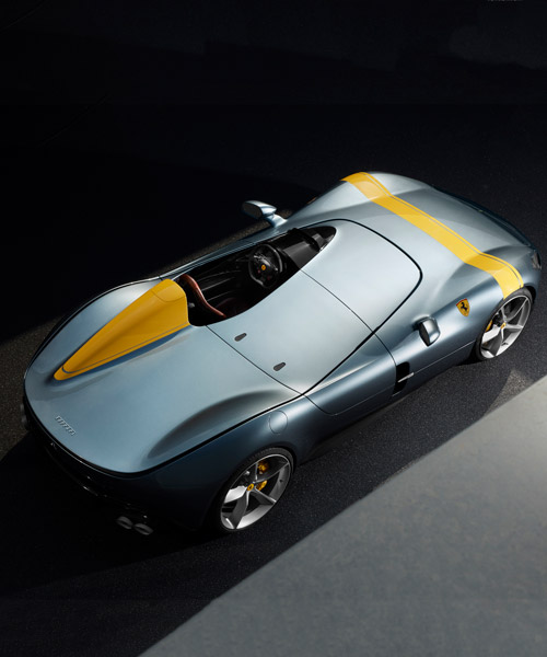 ferrari unveils new SP1 and SP2 sportscars based on iconic monza models of the past