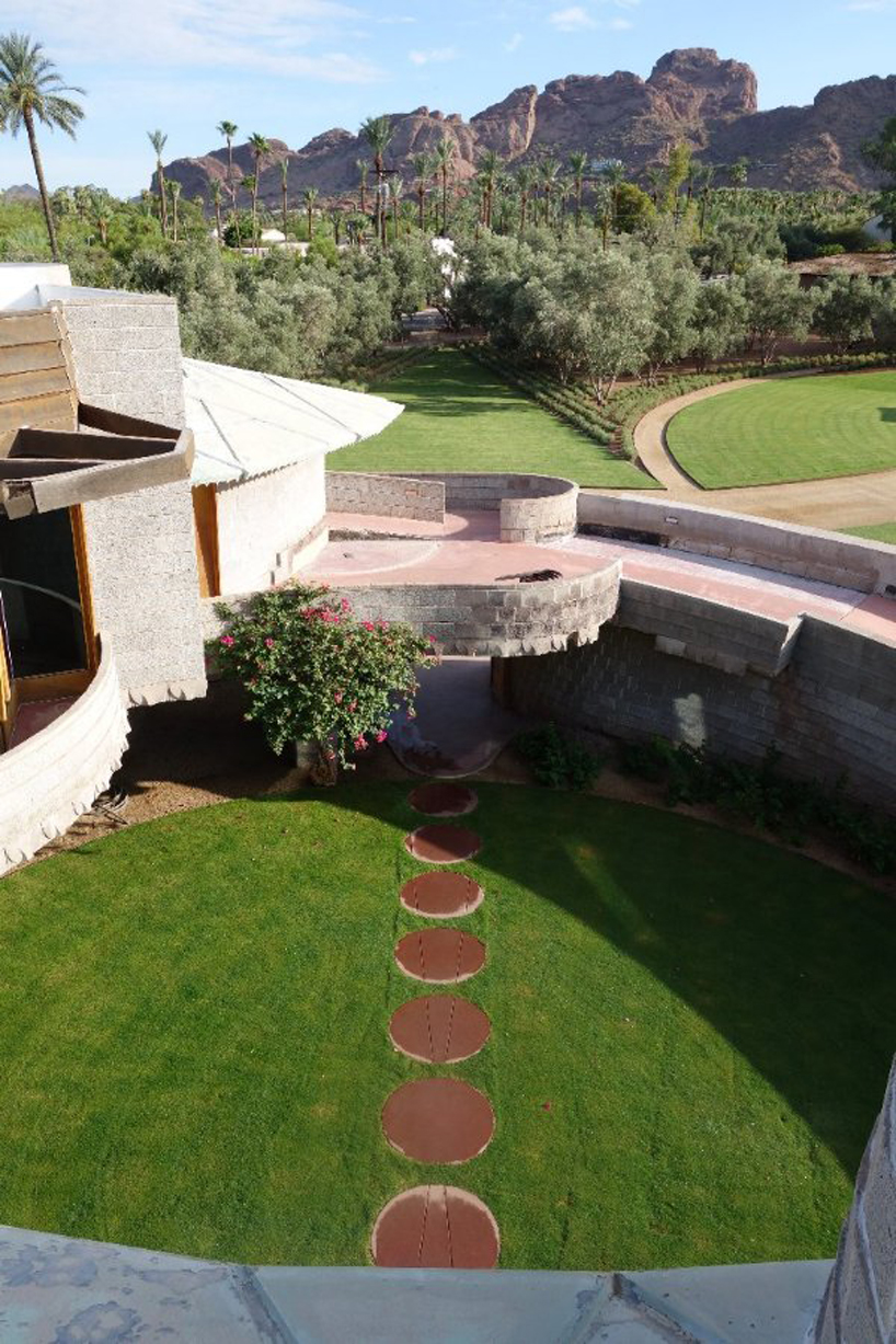 frank lloyd wright's spiralling house - that cools itself by capturing the wind - is on the market for $12.9M