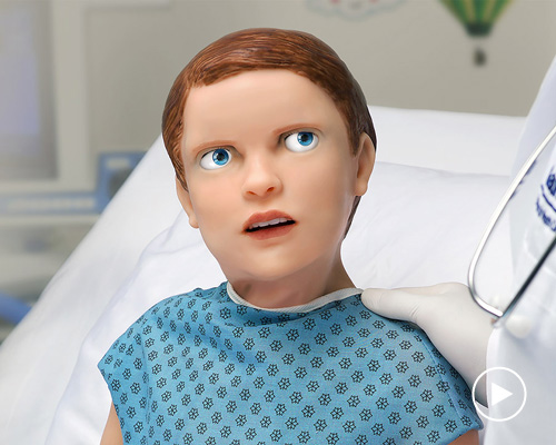 meet HAL, the robot child capable of bleeding, yawning and expressing pain