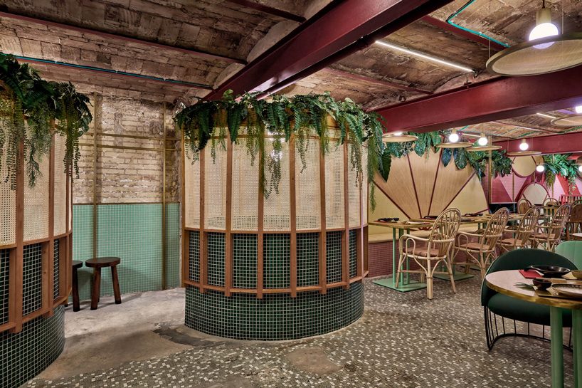 brazil and japan coexist in masquespacio's kaikaya tropical sushi restaurant in valencia