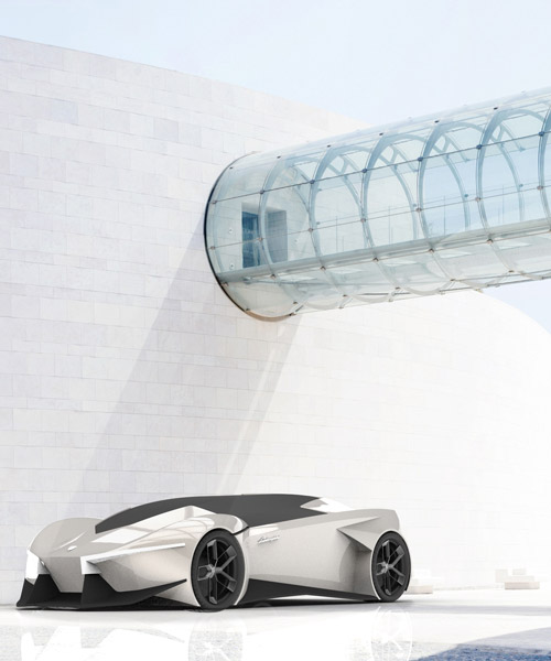 lamborghini + IED barcelona's cars of the future bring new functionality to the driving experience