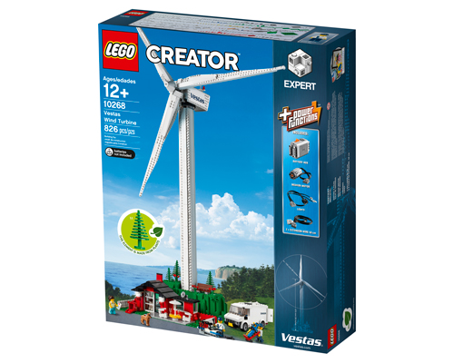 LEGO launches fully functioning wind turbine with bricks made from plants