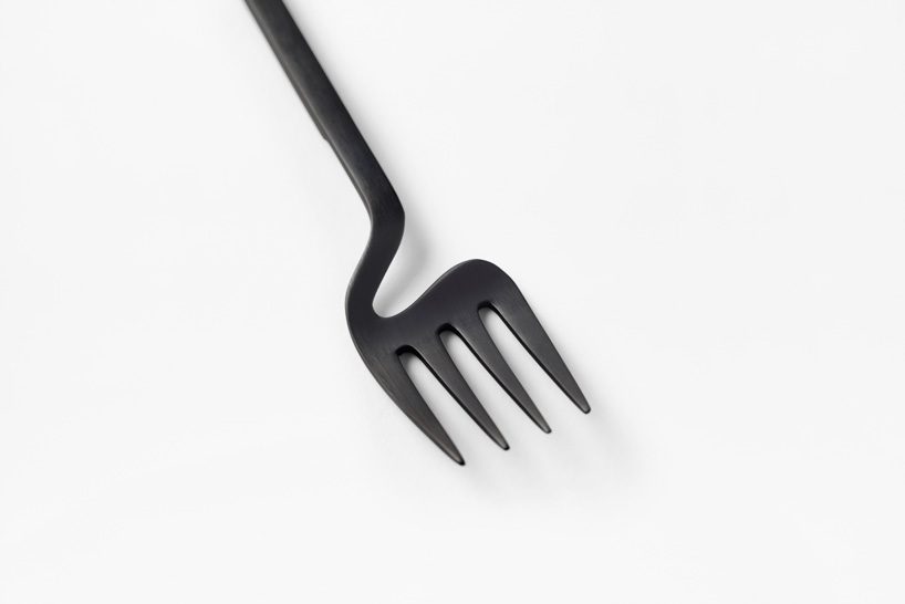 nendo skeleton collection features cutlery you can hook onto walls and cups designboom