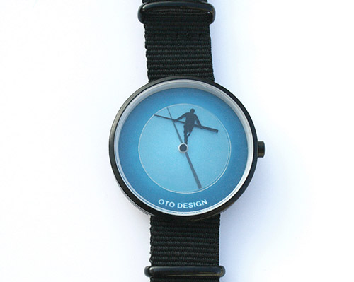 OTO watches represent people's desire to reach new heights and keep balance, by andy kurovets