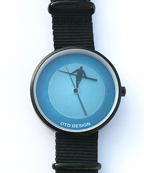 OTO watches represent people's desire to reach new heights and keep balance, by andy kurovets