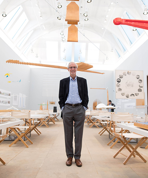 renzo piano exhibits archival work at london's royal academy of arts