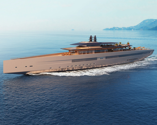 sinot's 115m superyacht concept presents the 'art of life'