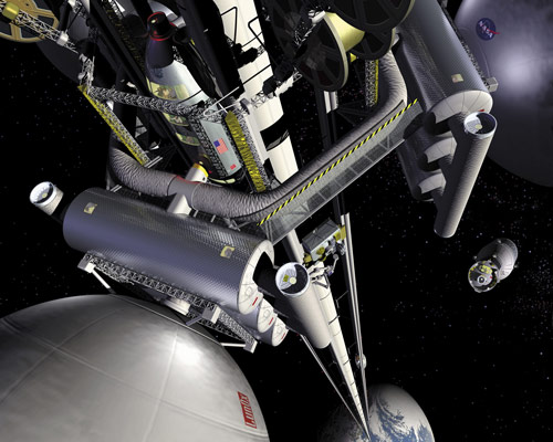 japanese researchers are trying to build an elevator to space