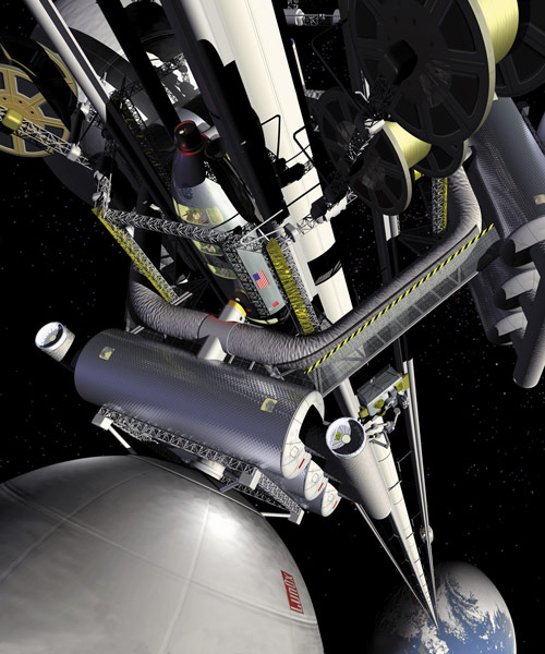 japanese researchers are trying to build an elevator to space