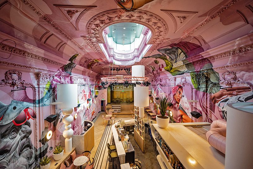 studio giftig transforms eindhoven's monumental thomas hall with photorealistic graffiti art designboom