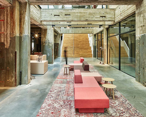 transformation of a former power plant into an innovative office building, by van berlo+eugelink+de bever