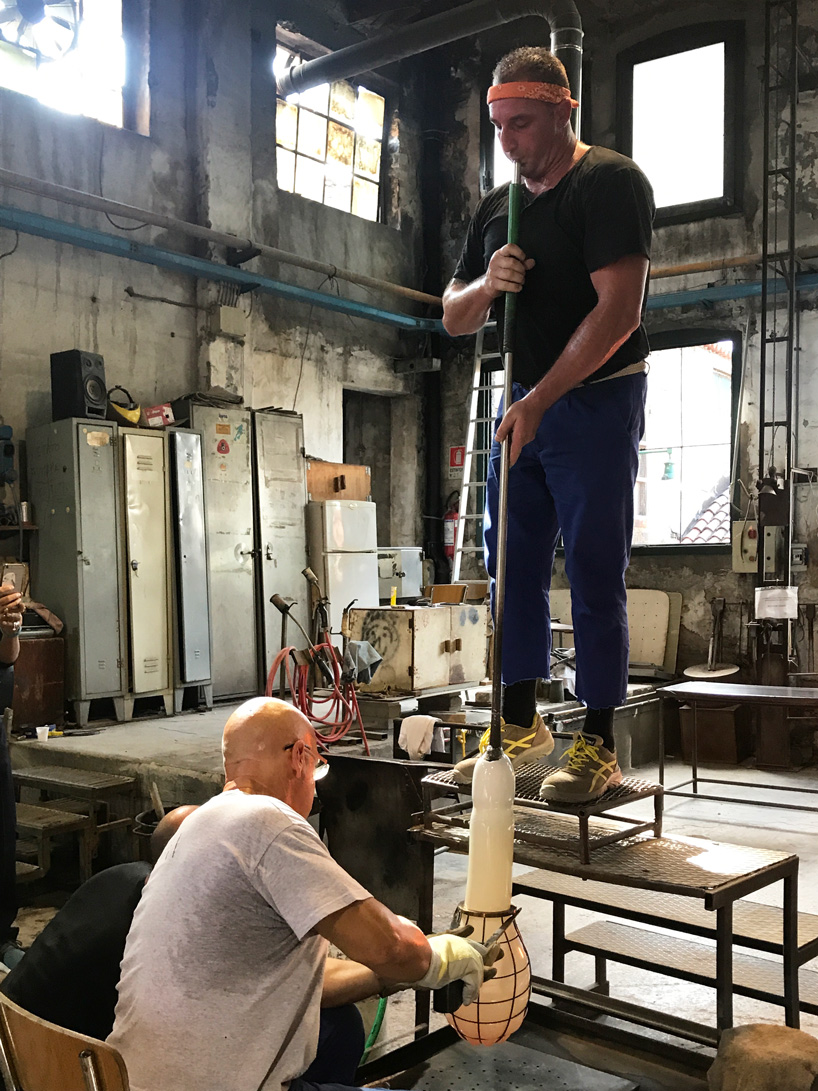  fabio novembre's muse for venini draws on the metaphysical art of giorgio de chirico