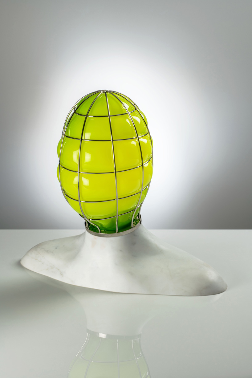 fabio novembre's muse for venini draws on the metaphysical art of giorgio de chirico