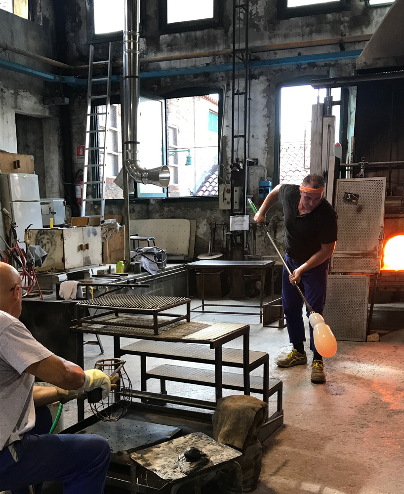 fabio novembre's muse for venini draws on the metaphysical art of giorgio de chirico