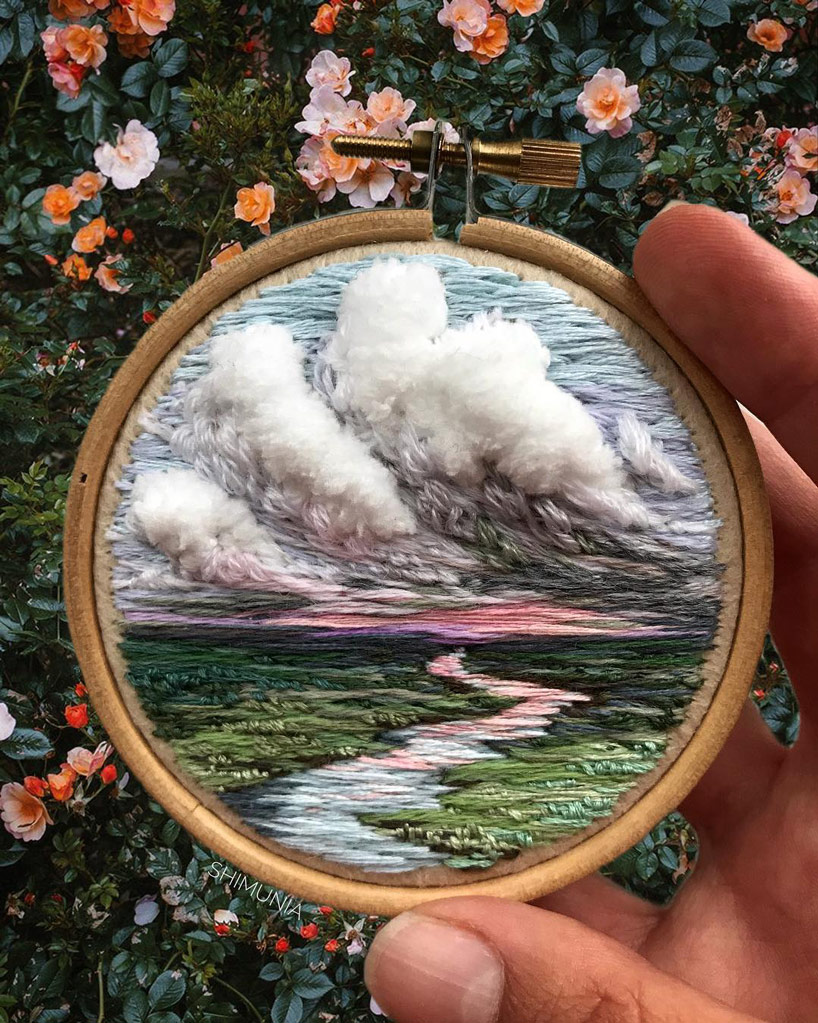 Painting with Needles and Thread: The Evocative Embroidery of Vera Shimunia