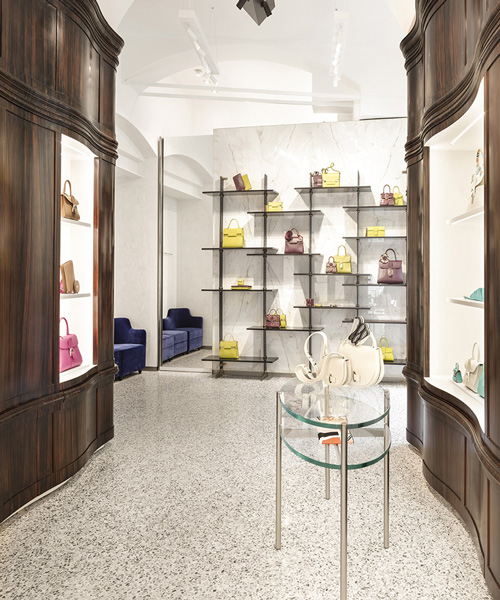 vudafieri-saverino combines flemish and italian aesthetics for delvaux's first milan boutique