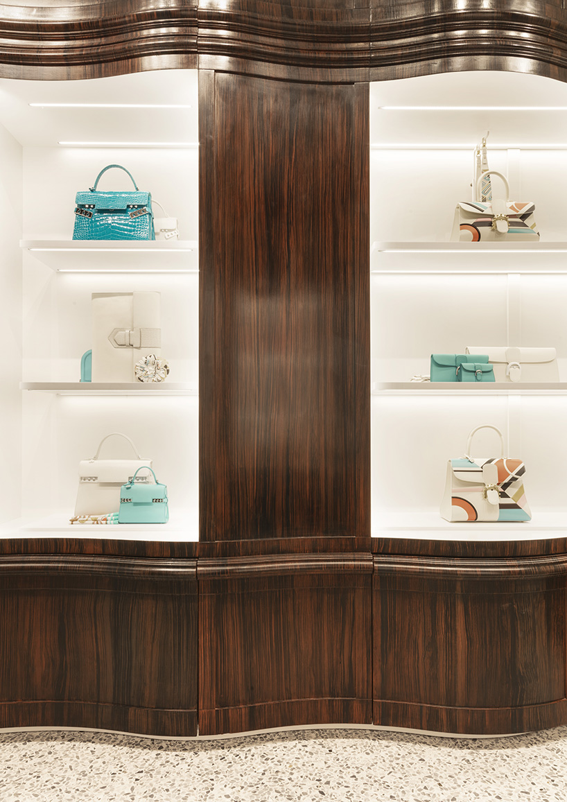 vudafieri-saverino combines flemish and italian aesthetics for delvaux's  first milan boutique