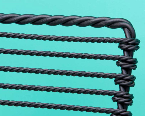 ward wijnant twists steel bars to create unique furniture collection