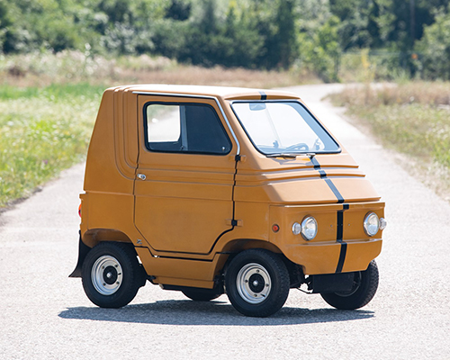 the all electric 1974 zagato zele was decades ahead of its time