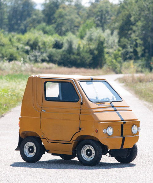 the all electric 1974 zagato zele was decades ahead of its time