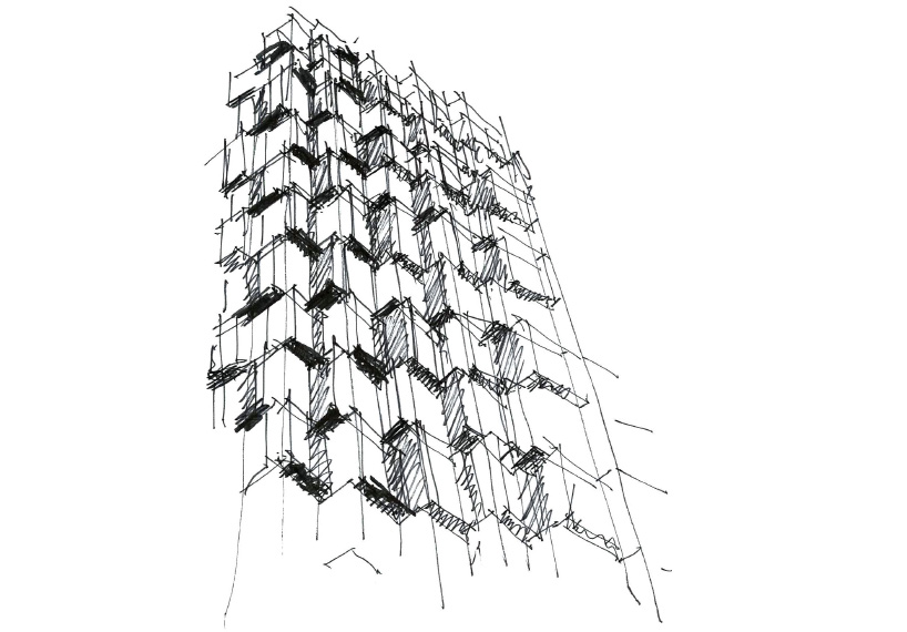 Aedas beacon hotel tower hong kong