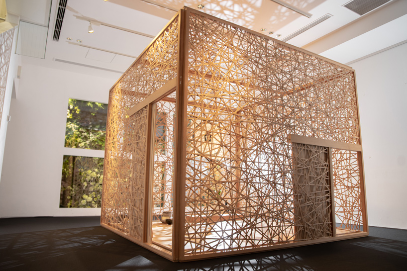 adrian cheng × shigeru uchida: 'wander from within' exhibition at LIXIL gallery tokyo