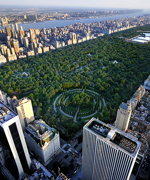 what central park could have looked like, a rejected design brought to life