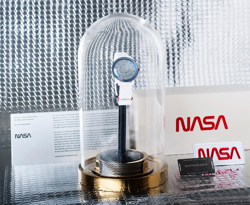 limited edition NASA watch celebrates 60 years of the space exploration program