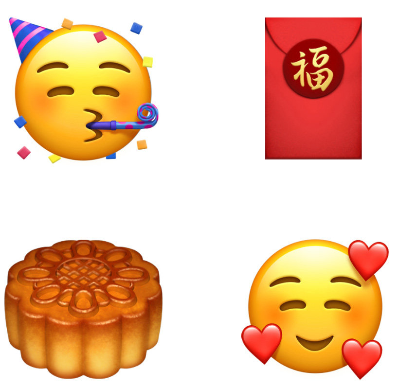 cake emojis on mac