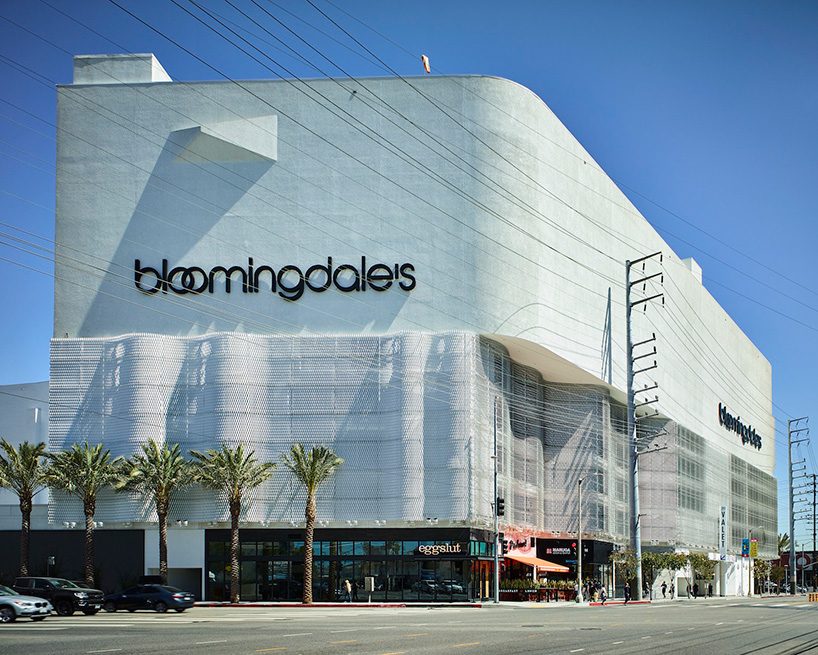 1980s Los Angeles Beverly Center Mall and Cineplex Cinema 