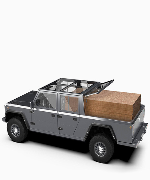 bollinger motors reveals all-electric, all-capable B2 pickup truck