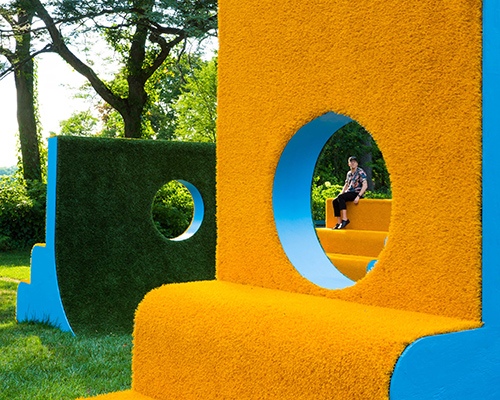 noodle soup by office ca is an interactive, architectural playscape