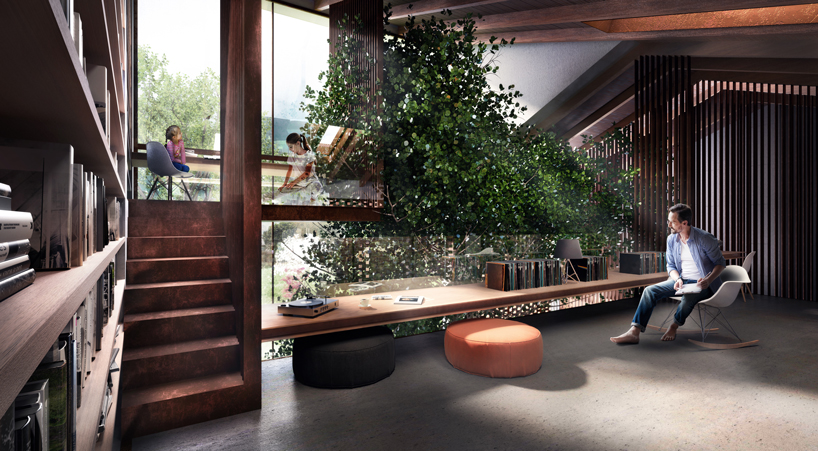 carlo ratti associati to renovate italian farmhouse around a 10-meter-high tree the greenary