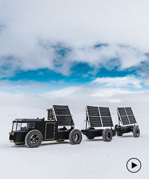 zero-waste couple plan antarctic expedition in plastic solar-powered wagon