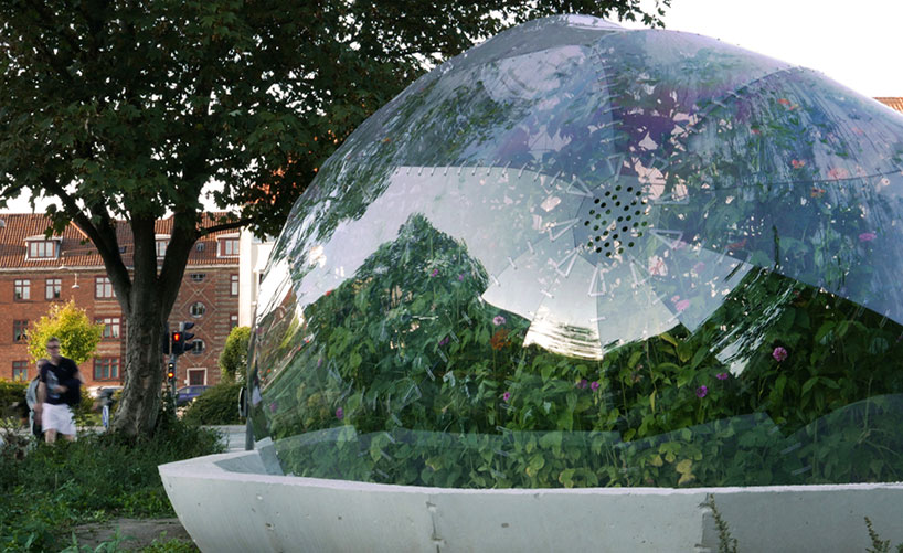 is this self-watering greenhouse in urban copenhagen the future of 'living' architecture?
