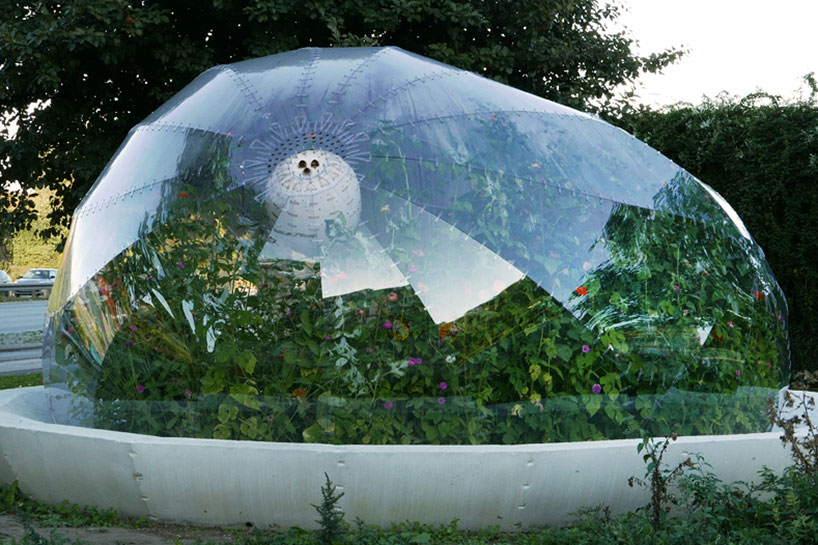 is this self-watering greenhouse in urban copenhagen the future of 'living' architecture?