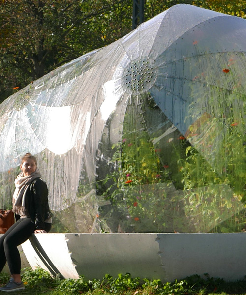 is this self-watering greenhouse in urban copenhagen the future of 'living' architecture?