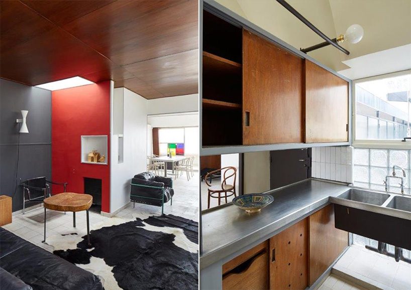 Le Corbusier Paris Studio Apartment Reopens To The Public   E Corbusier Francois Chatillon Paris Apartment Restoration Designboom 1 818x578 