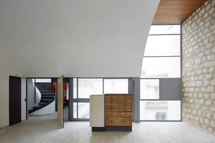 Le Corbusier Paris Studio Apartment Reopens To The Public   E Corbusier Francois Chatillon Paris Apartment Restoration Designboom 8 818x544 