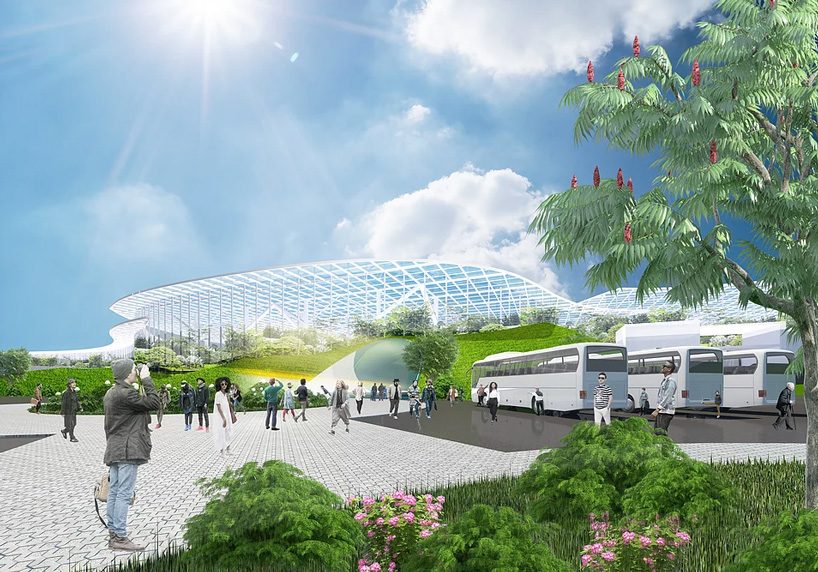 EASTERN design office plans to build the biggest greenhouse in human history in northern china