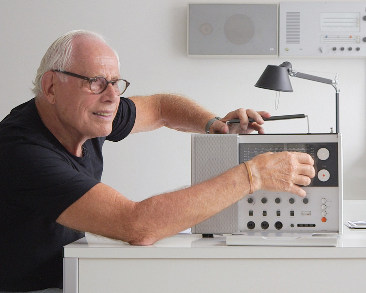 Dieter Rams' Wandanlage hi-fi audio wall unit is reimagined in  collaboration between Virgil Abloh and Braun, News